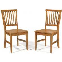 Home Styles Arts And Crafts Dining Chair - Set Of 2 - Cottage Oak - 5180-802