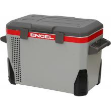 Engel MT040 Portable Fridge And Freezer - 40 Quarts - 12 Volt DC Or 110 Volt AC Gray