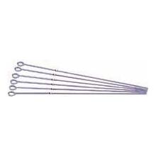 6 Chrome Plated 18 Inch Shish-Ke-Bab Skewers