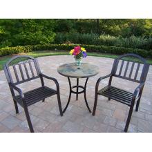 Oakland Living Stone Art Rochester 3pc Bistro Set