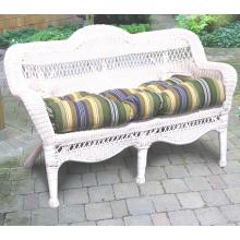 North Cape Vineyard Resin Wicker Love Seat - White