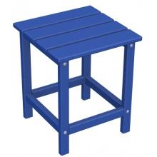 Poly-Wood Recycled Plastic Wood Long Island Adirondack End Table - 15 Inch Square