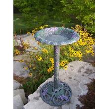 Oakland Living Vineyard Bird Bath - Antique Verdi