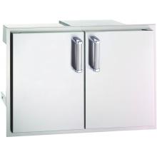 Fire Magic Echelon Stainless Double Access Door With Dual Drawer And Trash Tray