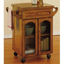 Powell Furniture - Noble Oak Kitchen Cart - 439-462