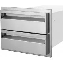 Aspen Series Double Access Drawer Side View