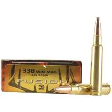 Federal Cartridge 338 Winchester Magnum, 338 Win Mag, 225gr, Fusion, (Per 20)