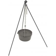 Bayou Classic Dutch Oven Tripod Stand With Chain And Bag