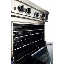 BlueStar Residential Nova Burner Series 36 Inch White Natural Gas Range