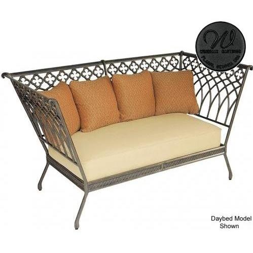 Windham Castings Provence Salon Sofa Frame Only, Black Windham Castings Provence Salon Sofa Frame Only, Black