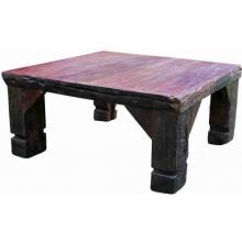Groovy Stuff Ranch House Teak Wood Coffee Table Square - TF-470
