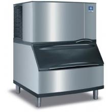 Manitowoc SD-0302A B170 150 Lb Capacity Modular Ice Machine With B170 Ice Bin - Black Door / Stainless Steel Cabinet