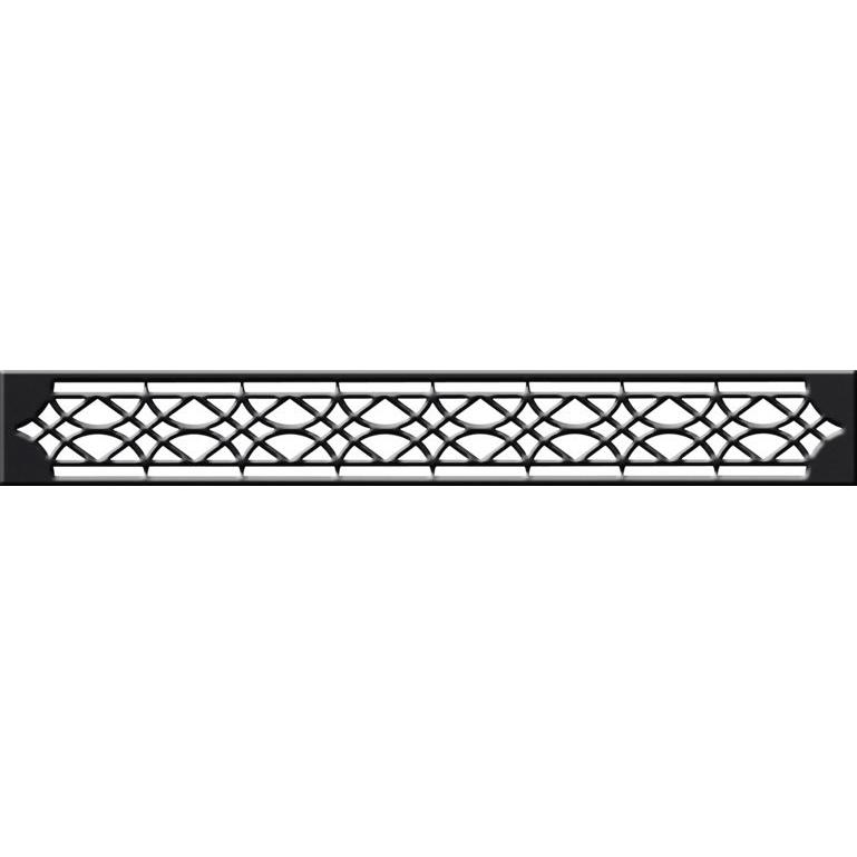 Napoleon HOIK Upper / Lower Flush Ornamental Fireplace Inset - Black