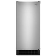 Whirlpool Ice Maker 25 Lbs Non-Pump Ice Machine, Stainless Steel - GI15NDXTS