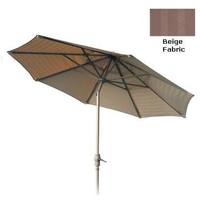 Meadow Decor 9 Foot Universal Umbrella - Beige Fabric Meadow Decor 9 Foot Universal Umbrella - Beige Fabric