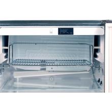 Close-Up of Stainless Steel Rack