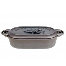 Cajun Cookware Pots With Crawfish Lid 8 Quart Cast Iron Casserole Pot