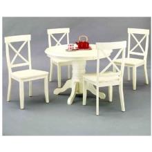 Home Styles 5 Piece Round Dining Set - White - 5177-318