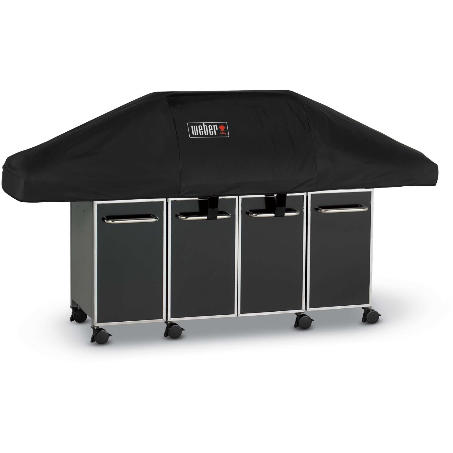 Weber Grill Cover 7549 Premium Cover For Weber Genesis Island Cabinetry With Genesis Grill