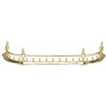 UniFlame 42 Inch Solid Brass Hearth Fender