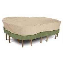 Classic Accessories Eco Oval/Rectangle Patio Table & Chair Set Cover - Large