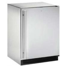U-Line 2175RSOD-00 5.4 Cu. Ft. Capacity Outdoor Right Hinge Compact Refrigerator - Stainless Steel