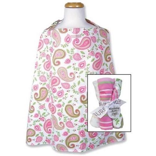 Trend Lab Nursing Cover And Burp Cloth Set - Paisley Park