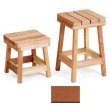 A&B Accessories Redwood Spa Stool - 24 Inch