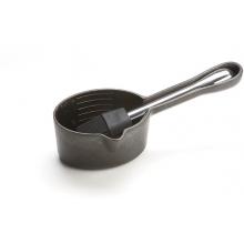 Outset Cast Iron Sauce Pot W/ Nesting Silicone Basting Brush