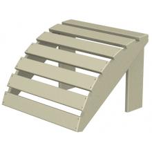 Poly-Wood Recycled Plastic Wood Classic Adirondack Ottoman For AD5030 Adirondack Chair