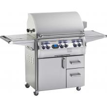 Fire Magic Echelon Diamond E790 Gas Grill With Single Side Burner On Cart