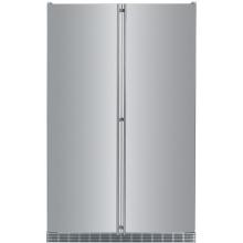 Liebherr SBS-243 21.3 Cu. Ft. Capacity 3 Zone Built-In Side-By-Side Refrigerator / Freezer - Stainless Steel