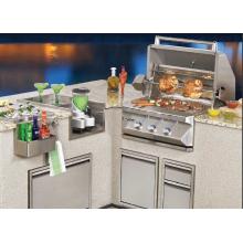 Twin Eagles Gas Grills 36 Inch Built-In Gas Grill With Infrared Rotisserie in Outdoor Kitchen 