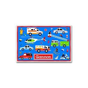 Olive Kids Personalized Laminate Placemat - Heroes