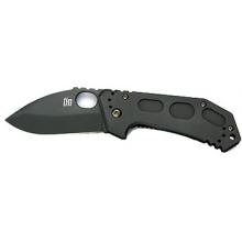 Ka-Bar Fin Folding Frame Lock Knife, Drop Point, Straight Edge