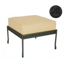 Windham Castings Savannah Ottoman Frame Only, Black