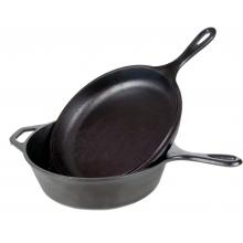 Lodge Cast Iron Cooker with Griddle Lid Seasoned