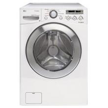 LG Washers 4.2 Cu. Ft. Large Capacity Front Load Steam Washer, White - WM2501HWA