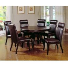 Hillsdale Nottingham 7-piece Dining Set - Dark Walnut - 4077dtbcs7