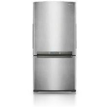 Samsung RB215ACPN 21 Cu. Ft. Full Size Bottom Freezer Refrigerator - Platinum
