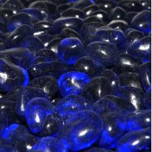 American Fireglass Sapphire Blue Eco Fire Glass