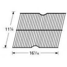 Galvanized Steel Wire Rectangle Rock Grate W/ Indents 903A1