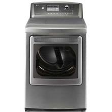 LG DLGX5102V 7.3 Cu. Ft. Front Load Gas Steam Dryer - Graphite Steel