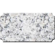 Executive Solid Granite Address Plaque - White Granite Natural