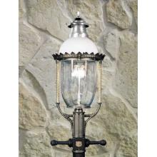 Gaslite America GL36 Cast Aluminum Manual Ignition Natural Gas Light With Triple Mantle Burner For Post Mount