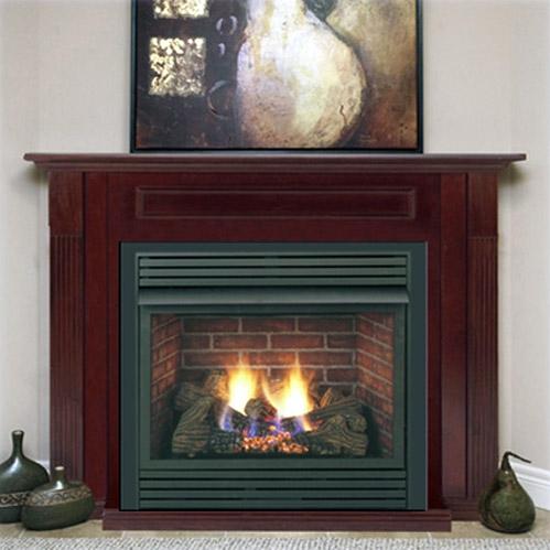 Monessen BDV400PSC7 36-Inch Propane Direct Vent Fireplace System With Signature Command Control