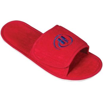 Terry Town Terry Velour Slippers Medium - Red