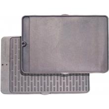 Both Flat and Griddle Sides Shown