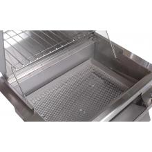 Adjustable Charcoal Tray In Low Position