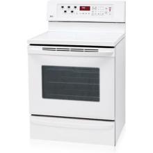 LG Ranges LRE30757SW 30 Inch Freestanding With Convection Oven And Warming Drawer Electric Range White - LRE30757SW